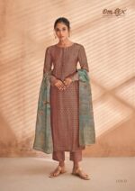My Fashion Road Sadhana Omtex Muslin Plazzo Style Suits | Brown