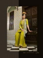 My Fashion Road Nohreen Kimora Heer Sharara Style Suits | Green