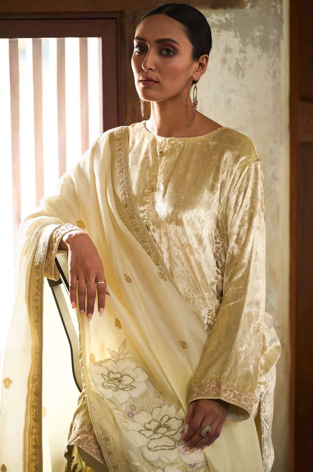 Varsha Shayrana Designer Velvet Salwar Suits