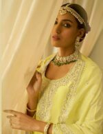 My Fashion Road Chandani Soft Silk Kimora Heer Designer Salwar Suits | Yellow