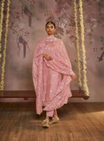 My Fashion Road Kimora Dilbara Designer Work Party Wear Salwar Kameez | Pink