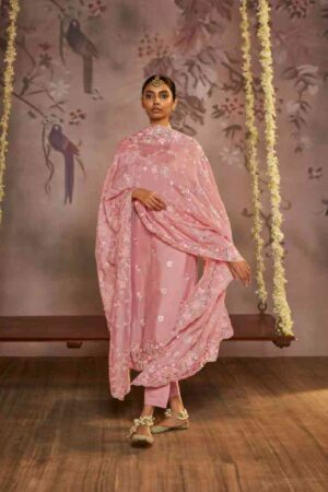My Fashion Road Kimora Dilbara Designer Work Party Wear Salwar Kameez | Pink