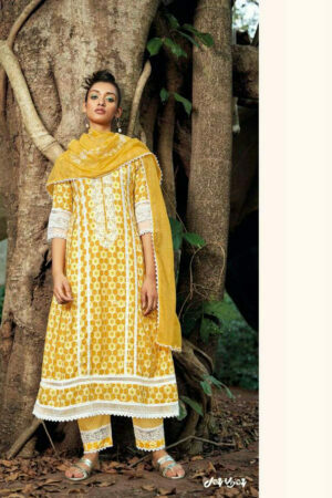 My Fashion Road Jay Vijay Rohi Cotton Block Print Suits | 6982