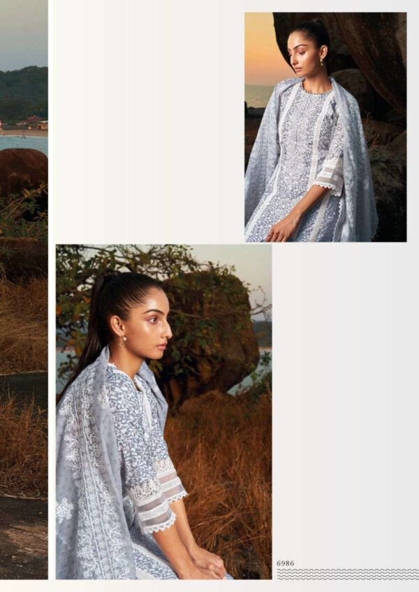 My Fashion Road Jay Vijay Rohi Cotton Block Print Suits | 6986