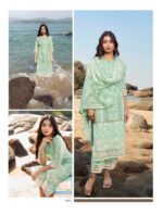 My Fashion Road Jay Vijay Cotton Paradiso Pant Style Dress Material | Green