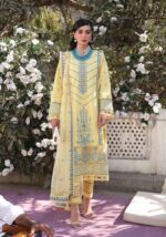 My Fashion Road Afrozeh Lamhay Luxury Lawn Unstitched Formals Collection 2023 | ZEPHYR