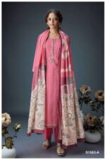 My Fashion Road Ganga Naira Fancy Cotton Salwar Kameez | Pink