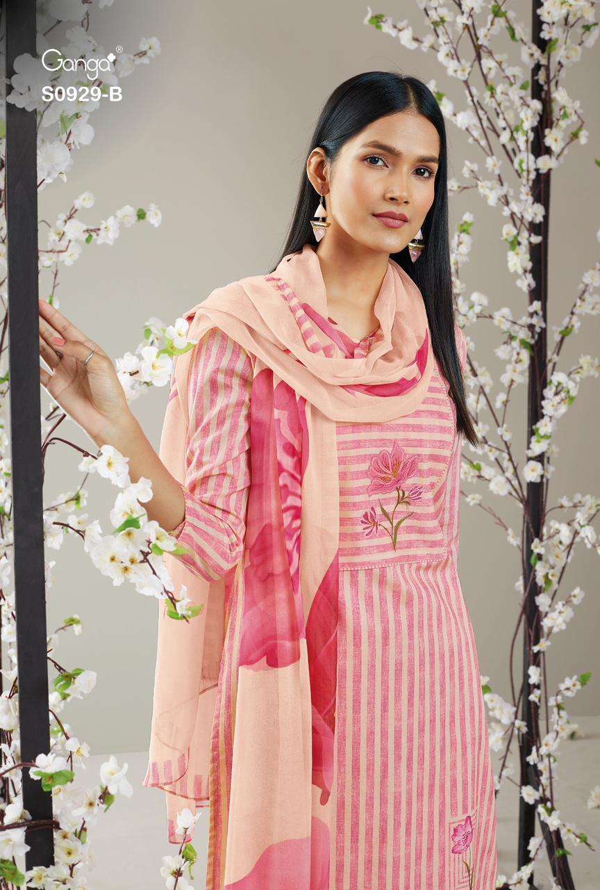 Pakistani Style Suit - Pure Cotton Suit Jihan D No 3359 – AttireAvenue.in
