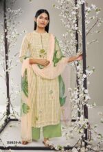 My Fashion Road Ganga Rabta Fancy Exclusive Stylish Cotton Ladies Suit | Green