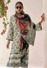 My Fashion Road Kimora Heer Afsana Designer Muslin Silk Salwar Suit | 8935
