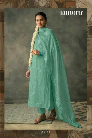 My Fashion Road Kimora Heer Begum Pant Style Dress Material | Ferozi