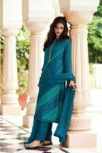 My Fashion Road Varsha Fashion Moh Exclusive Woven Designer Salwar Suit | Blue