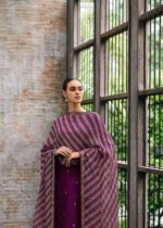 My Fashion Road Varsha Nisha Exclusive Designer Organza Suit | Purple