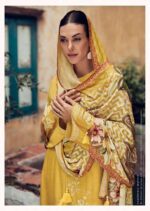 My Fashion Road Varsha Shades Of Love Pakistani Print Muslin Salwar Suit | Yellow
