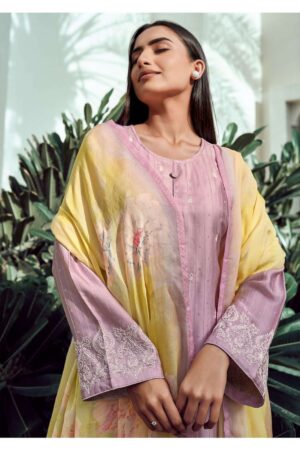 My Fashion Road Varsha Tisca Exclusive Muslin Salwar Kameez | Purple