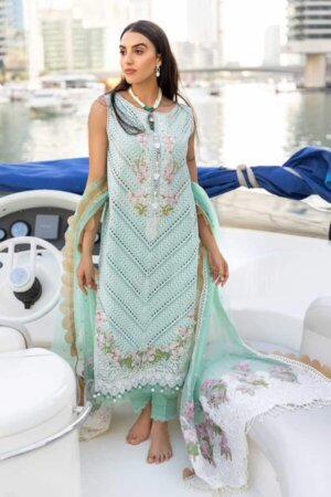 My Fashion Road Sobia Nazir Luxury Lawn 2023 Unstitched Suit | L22-3B