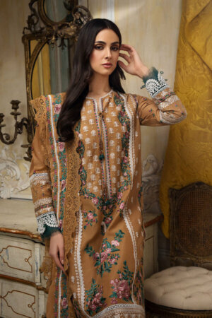 My Fashion Road Sobia Nazir Luxury Lawn 2023 Unstitched Suit | 3B