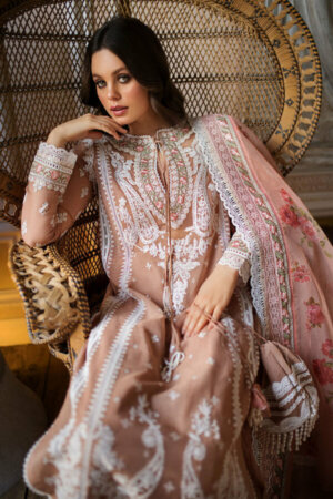 My Fashion Road Sobia Nazir Luxury Lawn 2023 Unstitched Suit | 7A