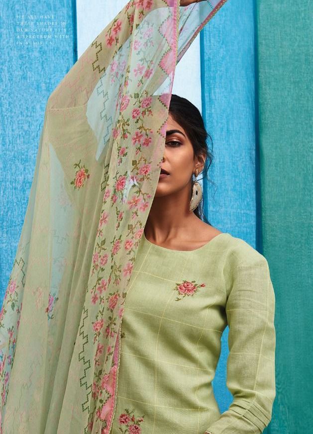 ALOK SUITS SUMMER SHADE CAMBRIC COTTON DIGITAL PRINT WITH DESIGNER SALWAR  SUITS AT BEST ONLINE RATE WHOLESALER SURAT