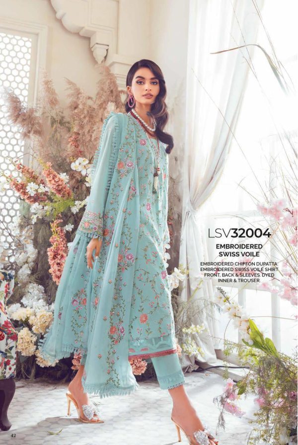 My Fashion Road Gul Ahmed Premium Collection 2023 | LSV32004