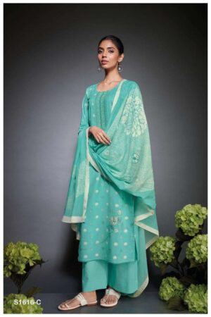 My Fashion Road Ganga Jhanvi Fancy Excusive Cotton Salwar Kameez | Blue