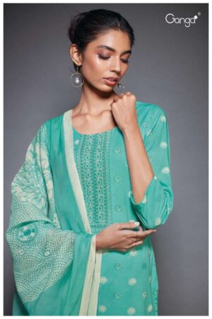 My Fashion Road Ganga Jhanvi Fancy Excusive Cotton Salwar Kameez | Blue