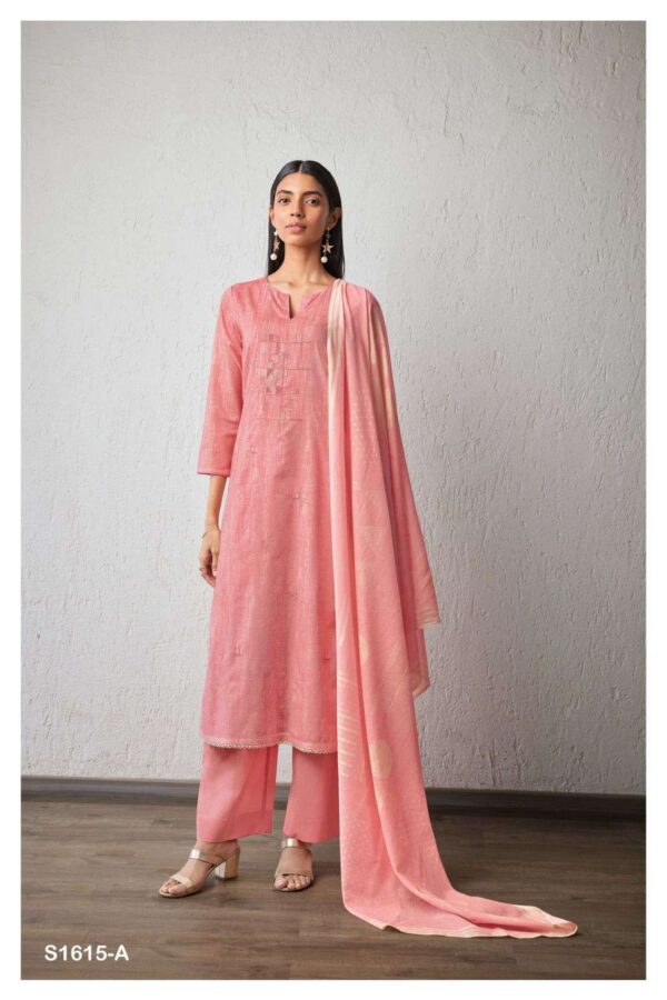 My Fashion Road Ganga Vipasha Exclusive Fancy Cotton Ladies Ganga Suit | Pink