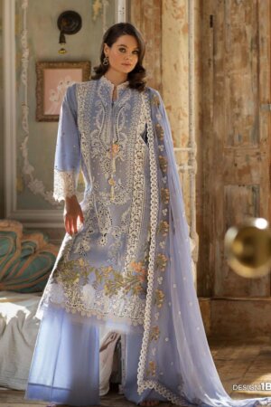 My Fashion Road Sobia Nazir Luxury Lawn 2023 Unstitched Suit | 1B