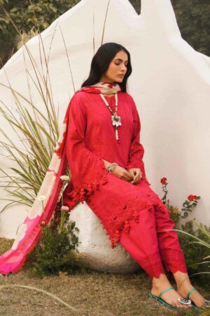 My Fashion Road Sana Safinaz Muzlin Unstitched Lawn | Spring Vol 1 2023 | D-14B