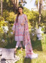My Fashion Road Nureh Gardenia Unstitched Embroidered & Printed Lawn 2023 | NSG-93