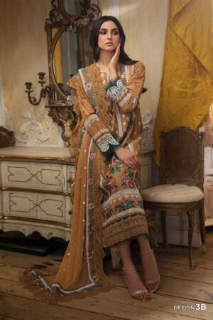 My Fashion Road Sobia Nazir Luxury Lawn 2023 Unstitched Suit | 3B