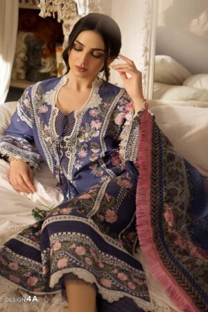 My Fashion Road Sobia Nazir Luxury Lawn 2023 Unstitched Suit | 4A