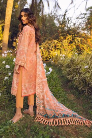 My Fashion Road Nureh Gardenia Unstitched Embroidered & Printed Lawn 2023 | NSG-87