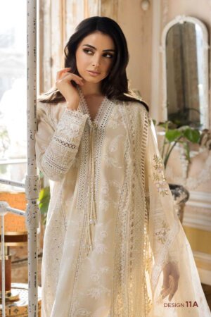 My Fashion Road Sobia Nazir Luxury Lawn 2023 Unstitched Suit | 11A
