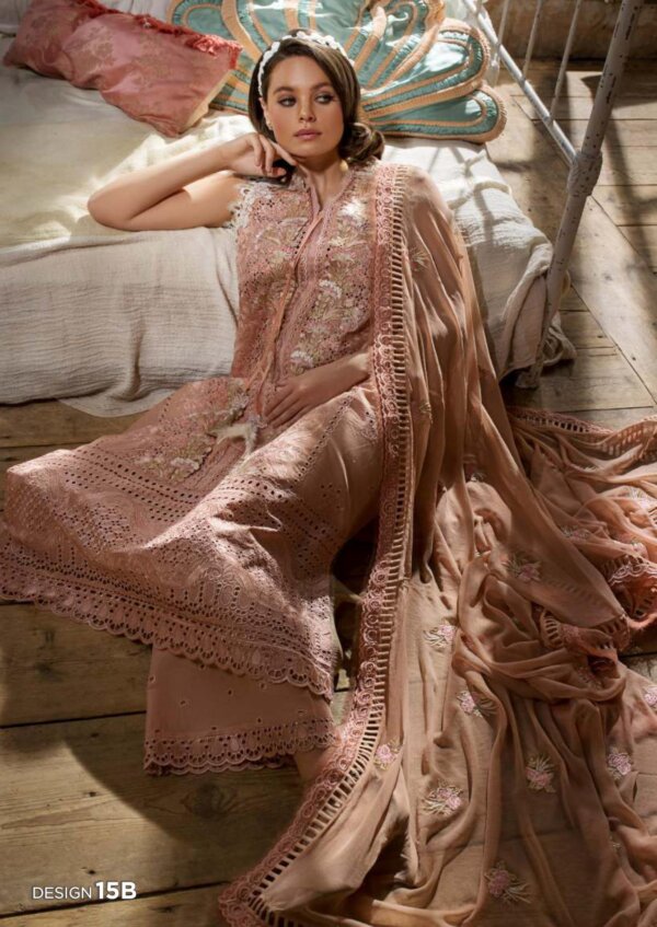 My Fashion Road Sobia Nazir Luxury Lawn 2023 Unstitched Suit | 15B