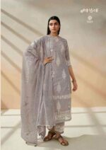 My Fashion Road Jay Vijay Jiyana Cotton Block Designs Designer Cotton Ladies Suit | Grey