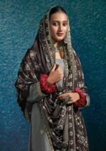 My Fashion Road Kimora Heer Laddo Exclusive Designer Silk Salwar Suit | Grey