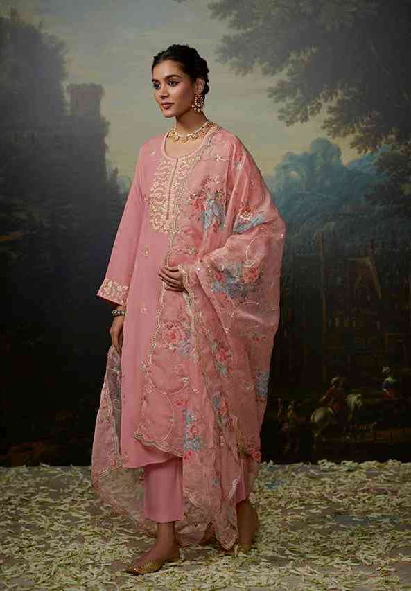 Women's Fancy Party Wear Salwar Suit Dress Material - DnVeens Clothing -  3213941