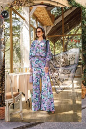 My Fashion Road Mprints by Mariab Spring Summer 2023 Unstitched Suit | 10B