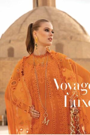My Fashion Road Maria B Voyage Eid Unstitched Luxury Lawn 2023 | D-2310-A