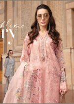 My Fashion Road Maria B Voyage Eid Unstitched Luxury Lawn 2023 | D-2304-A