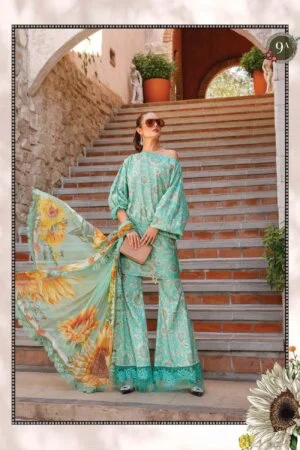 My Fashion Road Mprints by Mariab Spring Summer 2023 Unstitched Suit | 9A