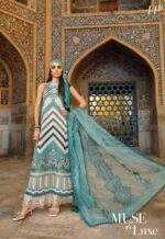 My Fashion Road Maria B Voyage Eid Unstitched Luxury Lawn 2023 | D-2314-B