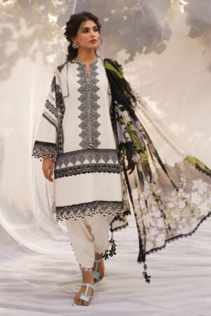 My Fashion Road Sana Safinaz Muzlin Unstitched Lawn | Spring Vol 1 2023 | 6A