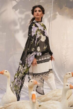 My Fashion Road Sana Safinaz Muzlin Unstitched Lawn | Spring Vol 1 2023 | 6A