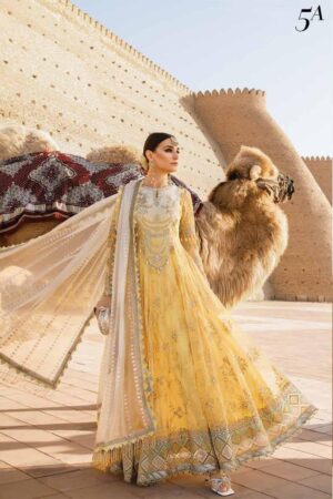 My Fashion Road Maria B Voyage Eid Unstitched Luxury Lawn 2023 | D-2305-A