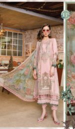 My Fashion Road Mprints by Mariab Spring Summer 2023 Unstitched Suit | 13A