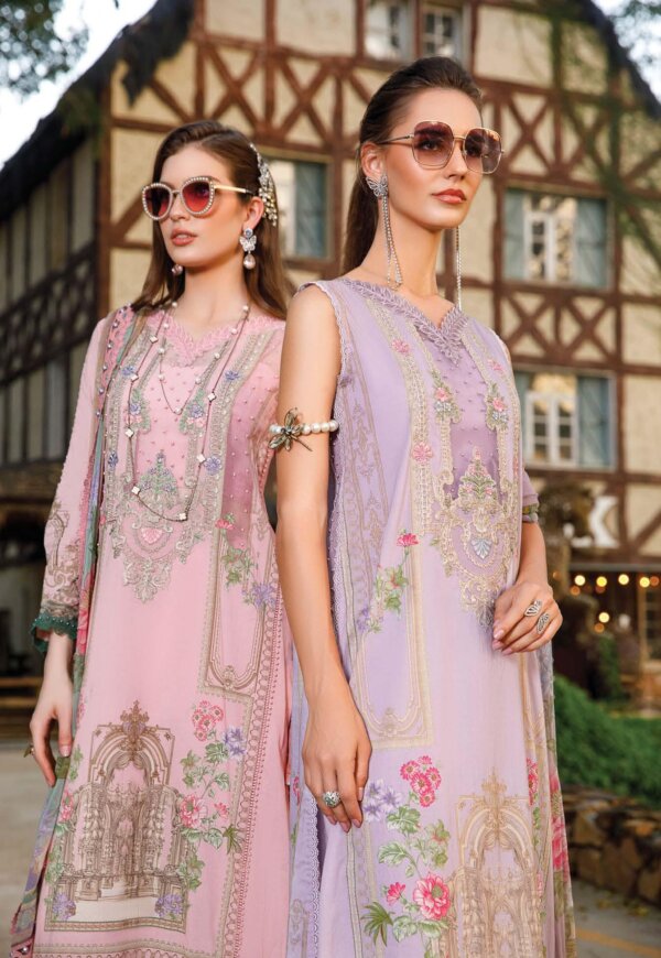 My Fashion Road Mprints by Mariab Spring Summer 2023 Unstitched Suit | 13B
