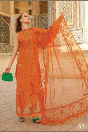 My Fashion Road Maria B Voyage Eid Unstitched Luxury Lawn 2023 | D-2310-A