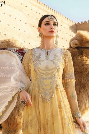 My Fashion Road Maria B Voyage Eid Unstitched Luxury Lawn 2023 | D-2305-A